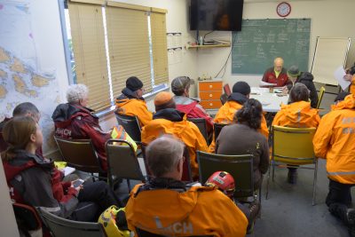 Salt Spring Search and Rescue Training